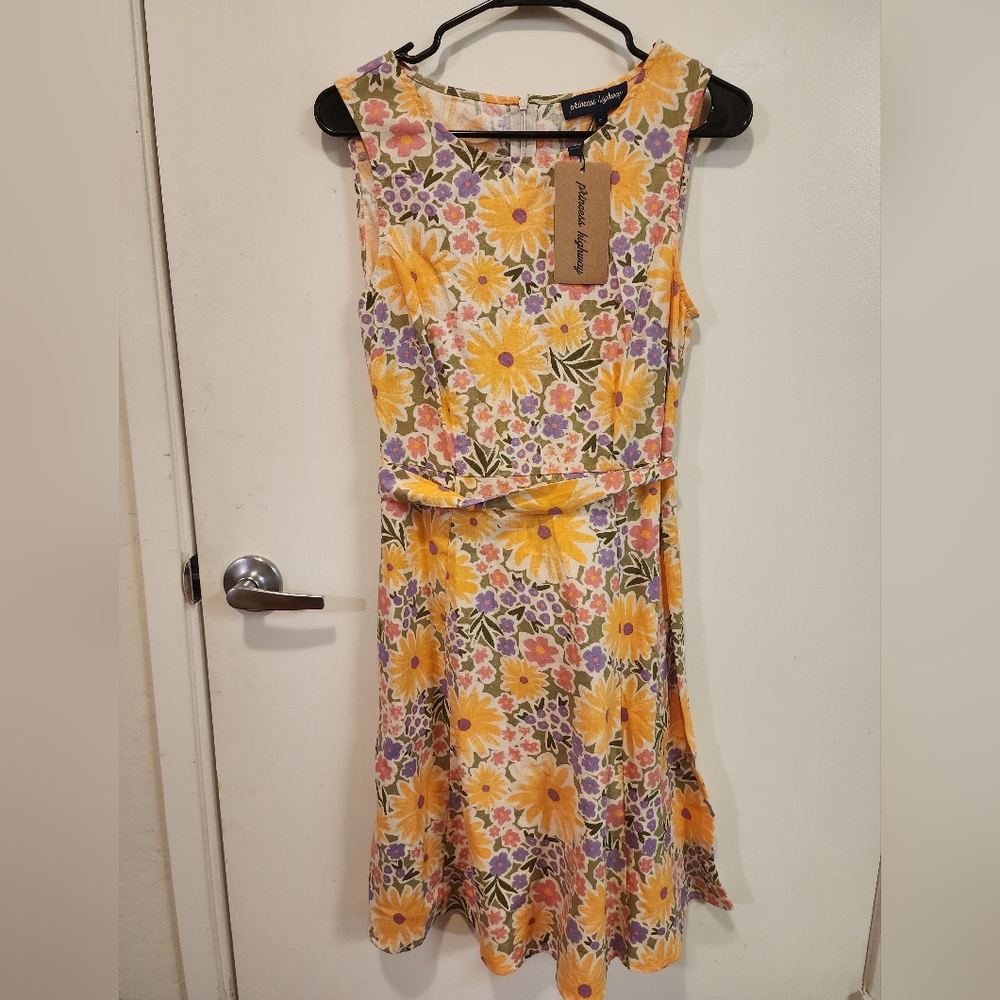 Princess Highway Pastel Floral Dress SIZE 8